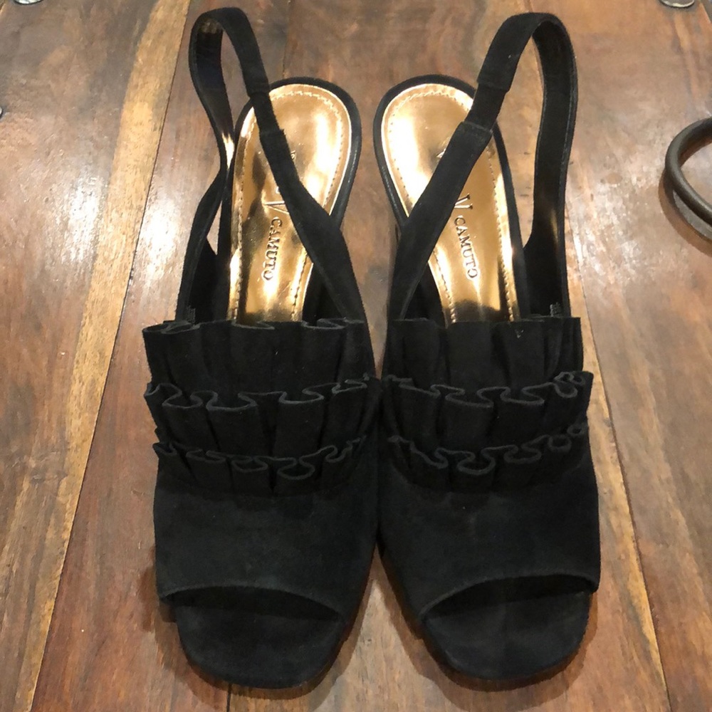 Vince Camuto women’s black shoes size 7 1/2